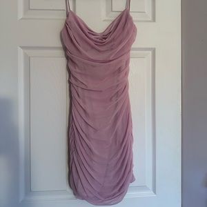 Oh Polly Pink/Lilac Mini dress